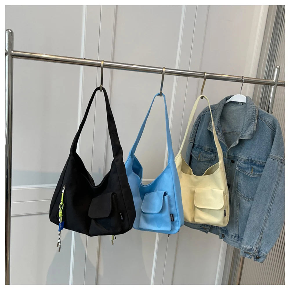 Women Canvas Shoulder Tote Bag Handbags Schoolbags Travel Bag