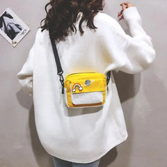 Women Canvas Mini Handbag Crossbody Bags Ladies Clutch Messenger Shoulder Bag