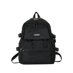 Canvas School Bag Waterproof Travel Backpack Teenager Girl Boy School Backpack