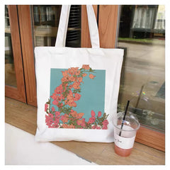 Women Canvas Shopping Bag Large Books Bag Female Eco Handbag Tote