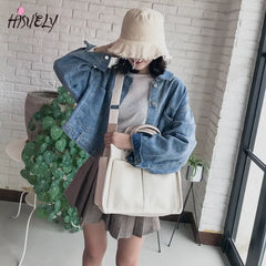 Women Canvas Shoulder Bag Large Capacity Crossbody Bag Vintage Messenger Bags