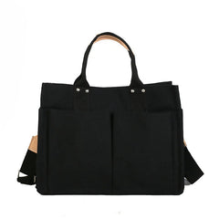 Women Canvas Shoulder Bag Large Capacity Crossbody Bag Vintage Messenger Bags