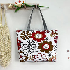 London Books Print Canvas Shoulder Bag for Women