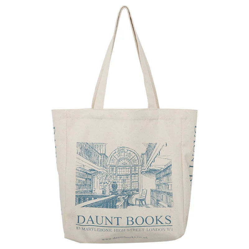 Canvas Shoulder Bag London Daunt Books