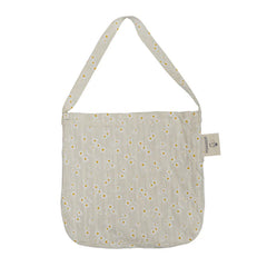 Women Canvas Shoulder Bags Daisy Handbag Casual Tote Literary Books Bag
