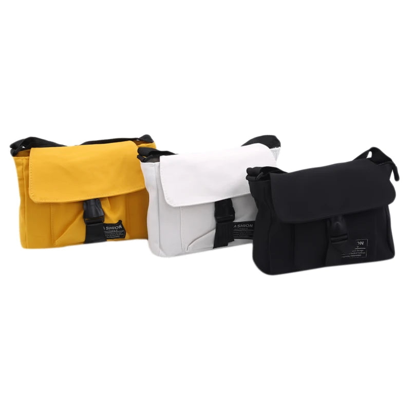 Women Canvas Shoulder Bags Ladies Crossbody Messenger Bag Daily Use