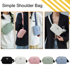Women Canvas Shoulder Bags Small Purse Phone Female Messenger Bag