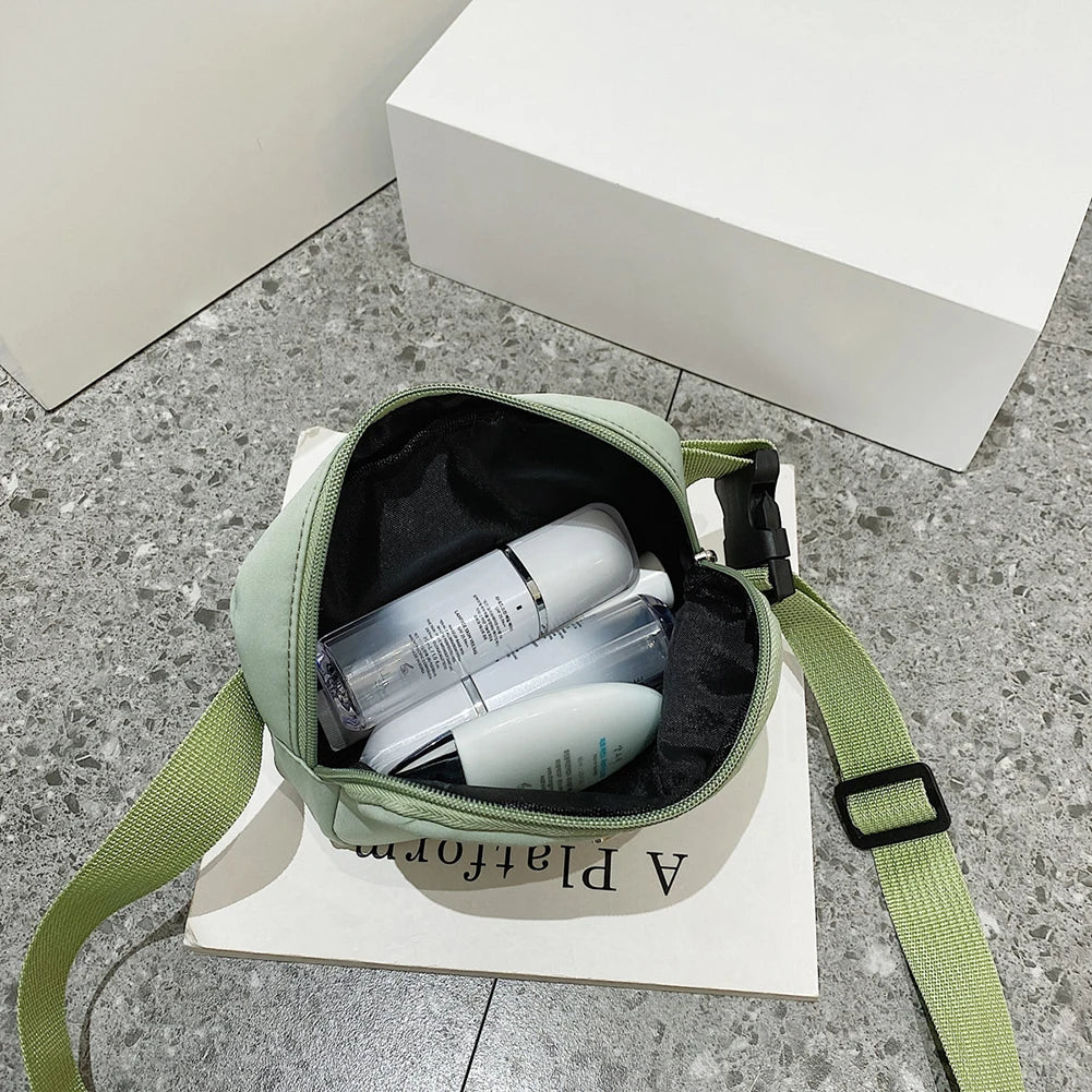 Women Canvas Shoulder Bags Small Purse Phone Female Messenger Bag