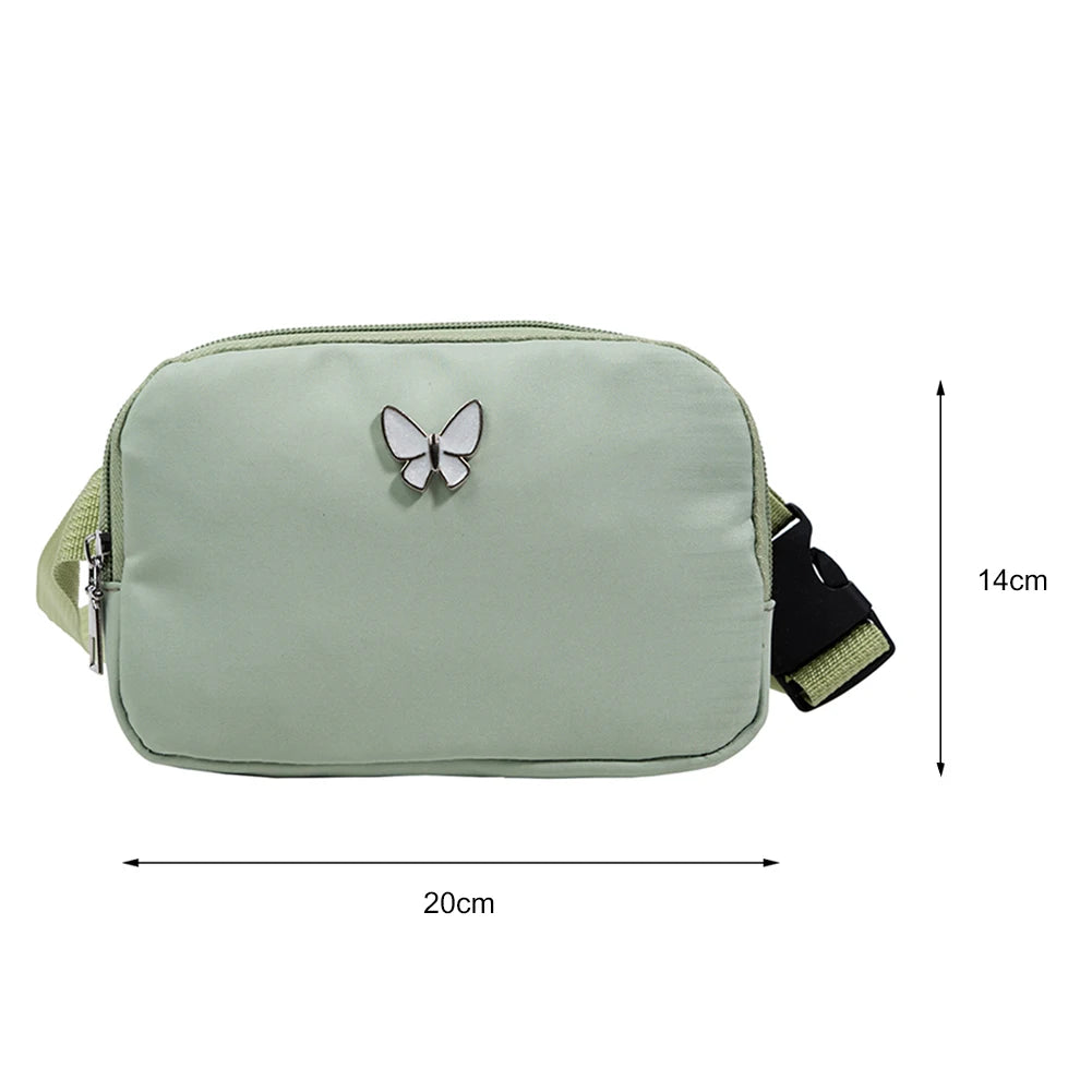 Women Canvas Shoulder Bags Small Purse Phone Female Messenger Bag