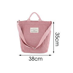 Women Canvas Tote Handbag Female Cloth Shoulder Bags Young Ladies Casual