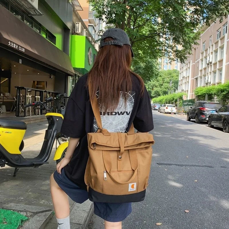 Women Canvas Travel Backpack Female Schoolbag School Bags For Teenage Girls