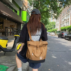 Women Canvas Travel Backpack Female Schoolbag School Bags For Teenage Girls