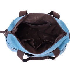 Women Canvas Tote Bag Large Capacity Messenger Handbag