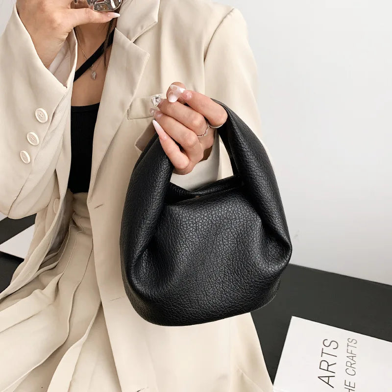 Women Pleated Cloud Bag Crossbody Handbag