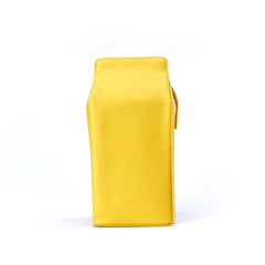 Women Cartoon Milk Carton Pu Leather Wallet Large-capacity Mobile Phone Bag