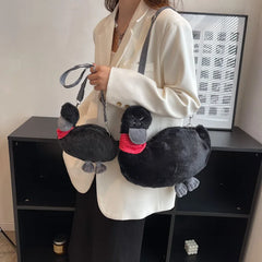 Japanese Style Small Duck Messenger Bag Plush Bag