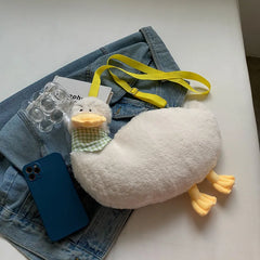 Japanese Style Small Duck Messenger Bag Plush Bag