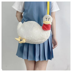 Japanese Style Small Duck Messenger Bag Plush Bag