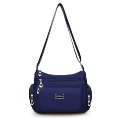 Women Casual Waterproof Nylon Shoulder Bag Large Capacity Mom Handbags Tote