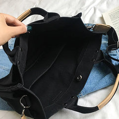 Women Casual Canvas Shoulder Bag Ladies Crossbody Bags
