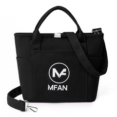 Canvas Shoulder Bag with Removable Straps for Women