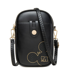 Women Casual Mini Bag Cell Phone Cartoon Small Crossbody Bags