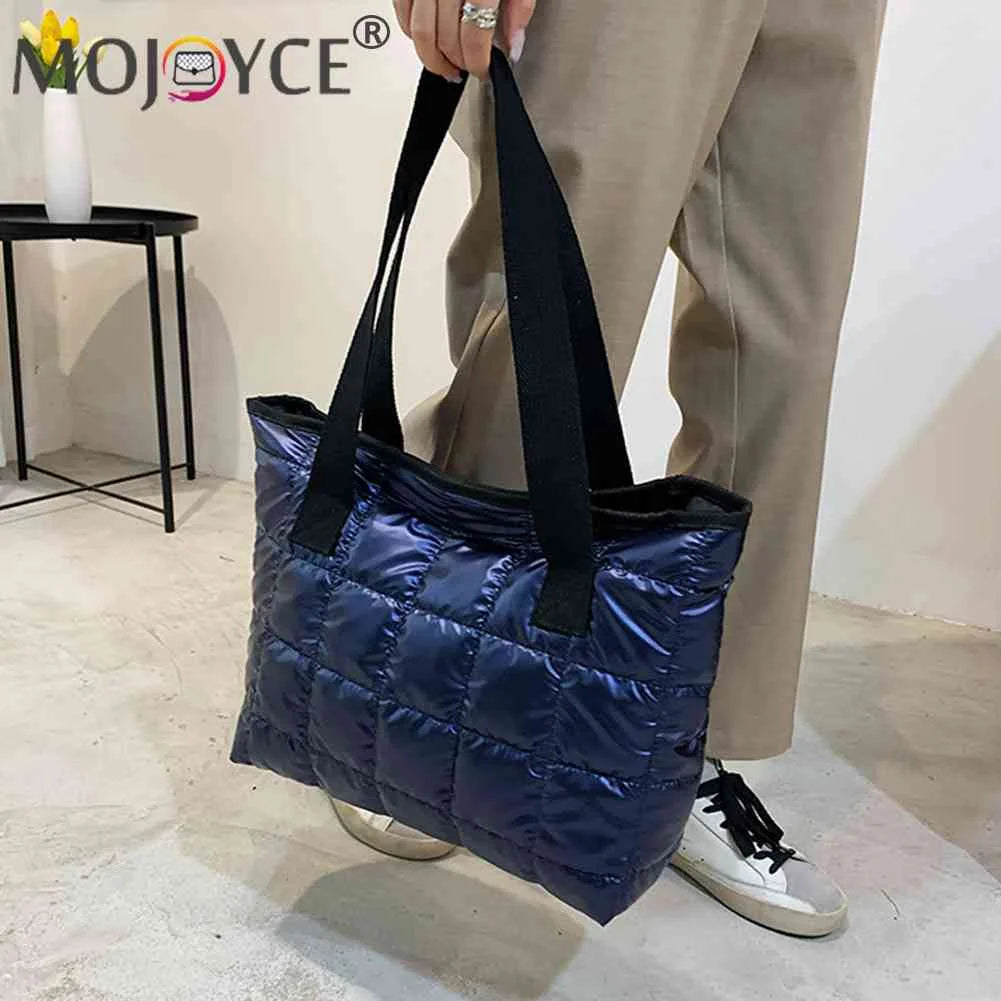 Women Casual Nylon Shoulder Bags Large Tote Handbags