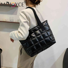 Women Casual Nylon Shoulder Bags Large Tote Handbags