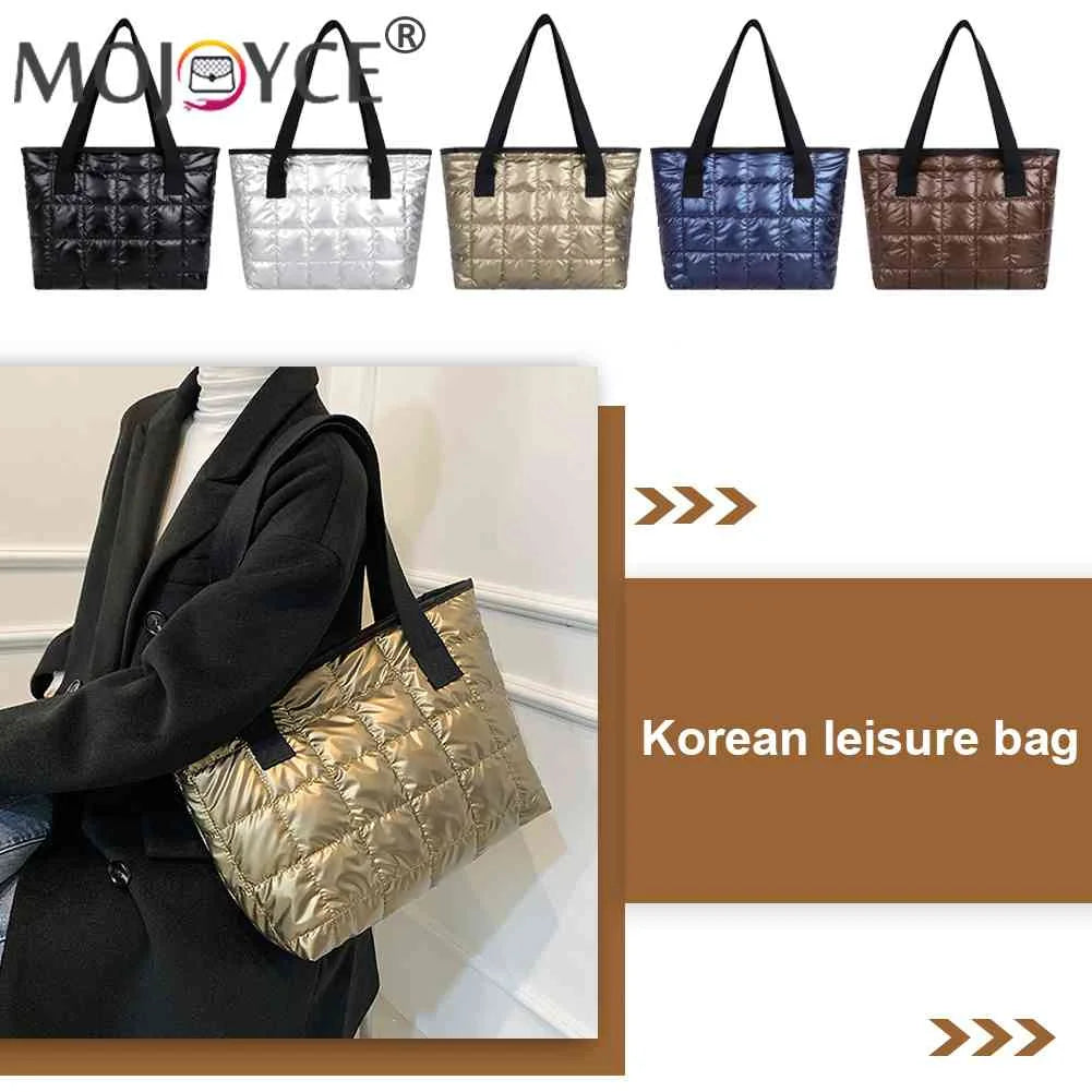 Women Casual Nylon Shoulder Bags Large Tote Handbags