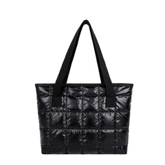 Women Shoulder Handbag Tote Bag Quilted Shopping Bags
