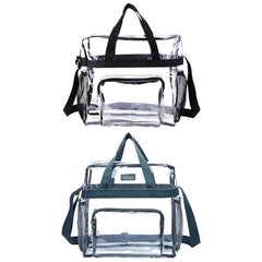 Women Casual PVC Handbags Female Transparent Shoulder Bag