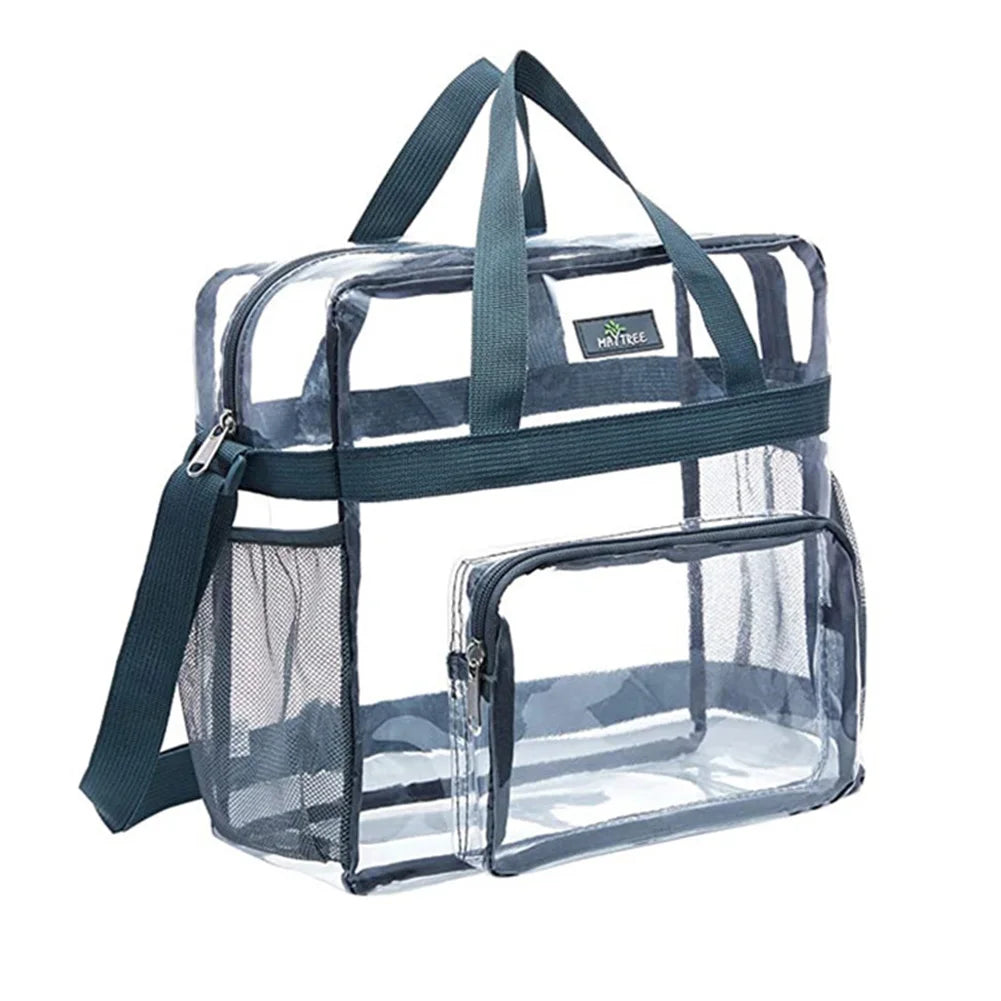 Women Casual PVC Handbags Female Transparent Shoulder Bag