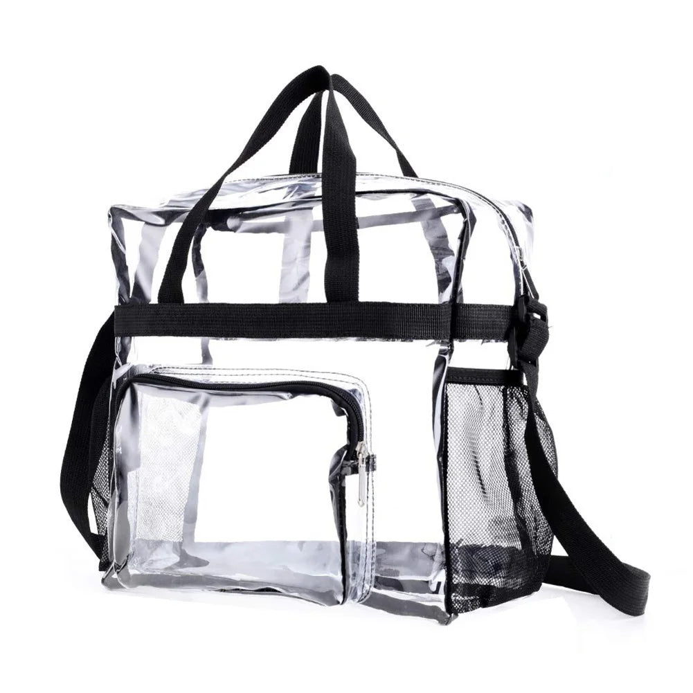 Women Casual PVC Handbags Female Transparent Shoulder Bag