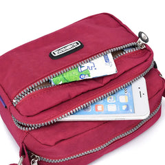 Women Casual Shoulder Bag Multi-pocket Waterproof Ladies Messenger Bags Crossbod
