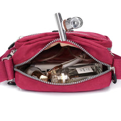 Women Casual Shoulder Bag Multi-pocket Waterproof Ladies Messenger Bags Crossbod