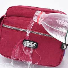 Women Casual Shoulder Bag Multi-pocket Waterproof Ladies Messenger Bags Crossbod