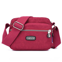 Women Casual Shoulder Bag Multi-pocket Waterproof Ladies Messenger Bags Crossbod