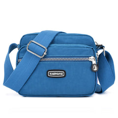 Women Casual Shoulder Bag Multi-pocket Waterproof Ladies Messenger Bags Crossbod