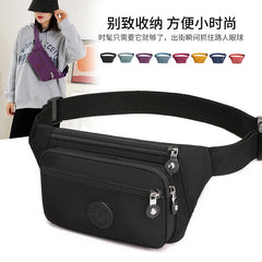 Women Casual Nylon Waist Pack Shoulder Bag for Travelling