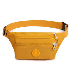 Women Casual Nylon Waist Pack Shoulder Bag for Travelling