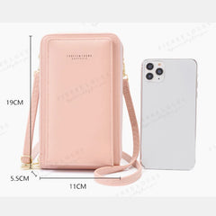 Women Casual Touch Screen Mobile Phone Shoulder Bag