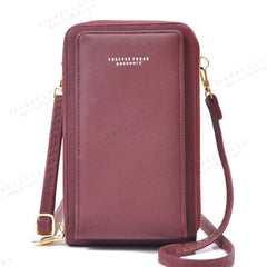 Women Casual Touch Screen Mobile Phone Shoulder Bag