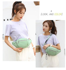 Women Casual Waist Bag Large Capacity Chest Pack