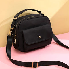Middle-aged Elderly Waterproof Shoulder Bag Nylon Cloth Crossbody Messenger