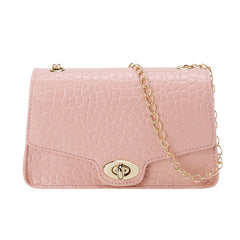 Women Chain Flap Bags Handbags Pu Leather Crossbody Bag Shoulder Messenger Bag