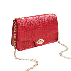 Women Chain Flap Bags Handbags Pu Leather Crossbody Bag Shoulder Messenger Bag