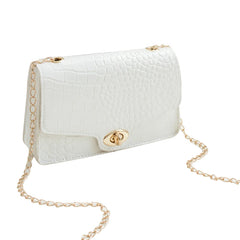 Women Chain Flap Bags Handbags Pu Leather Crossbody Bag Shoulder Messenger Bag
