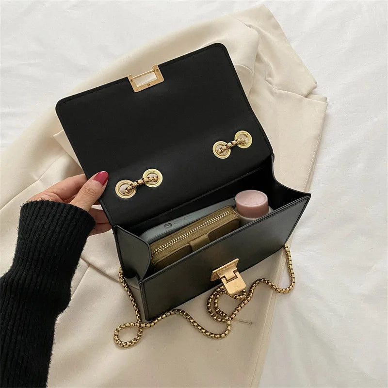Women Chain Flap Shoulder Crossbody Bags