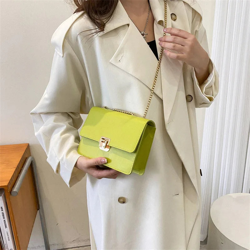 Women Chain Flap Shoulder Crossbody Bags