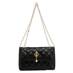 Women Chain Handbag PU Leather Crossbody Bag